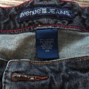 Avenue 26 straight leg jeans